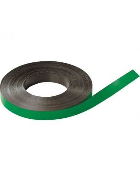 Beschrijfbare magneetband, groen