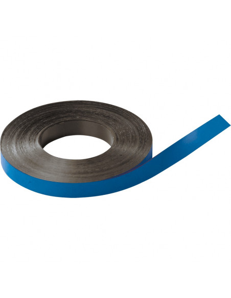 Beschrijfbare magneetband, blauw