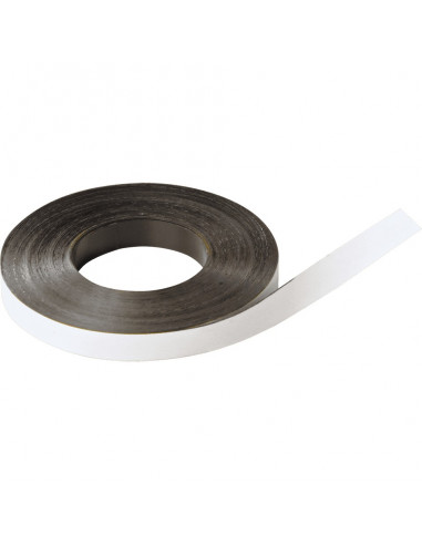 Beschrijfbare magneetband, wit